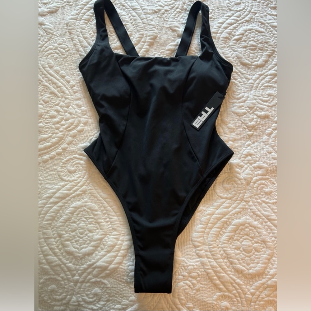 TA3 Black Women's One Piece Swimsuit